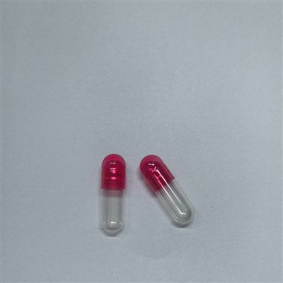 Розови-прозрачни желатинови капсули